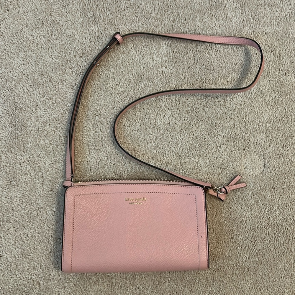 Kate Spade Pink Leather Wristlet